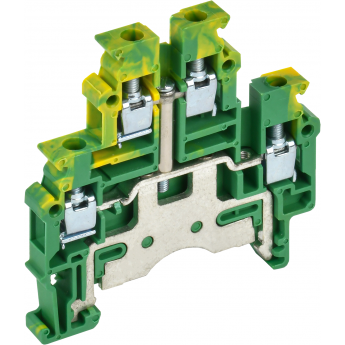 Колодка клеммная IEK CTS-ML-PEN земля 2 ур. 4мм2