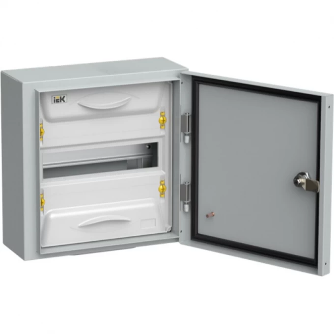 Корпус металлический распределительный IEK UNIVERSAL ЩРн-12з-1 IP54 - MKM11-N-12-54-Z-U Корпус металлический распределительный IEK UNIVERSAL ЩРн-12з-1 IP54 - MKM11-N-12-54-Z-U