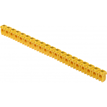 Маркер открытого типа IEK KE 0,75-1,5мм2 символ 'R' (200шт/упак)