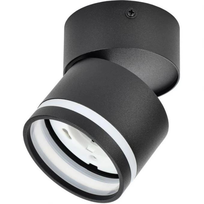 Настенно-потолочный светильник IEK Lighting 4034 под лампу gx53 черный LT-USB0-4034-GX53-1-K02 Настенно-потолочный светильник IEK Lighting 4034 под лампу gx53 черный LT-USB0-4034-GX53-1-K02