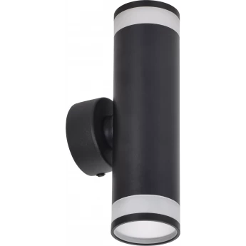 Настенный накладной светильник IEK Lighting 4009 под лампу 2хgu10 черный