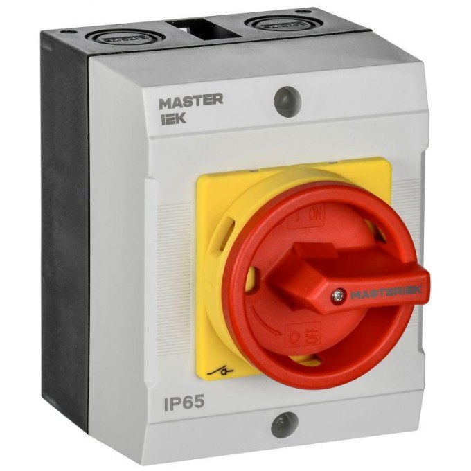 Переключатель кулачковый IEK MI-CS22-016-090 16А (сх. 90) в боксе закрытая рукоятка аварийный MI-CS22-016-0901