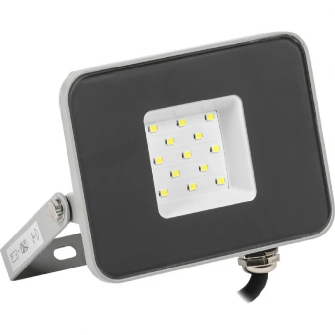Прожектор светодиодный IEK СДО 07-10 IP65 серый - LPDO701-10-K03 Прожектор светодиодный IEK СДО 07-10 IP65 серый - LPDO701-10-K03