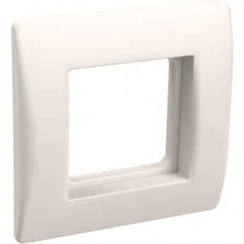 Рамка и суппорт для коробок IEK КМКУ на 2 модуля белые - CKK-40D-RSK2-K01