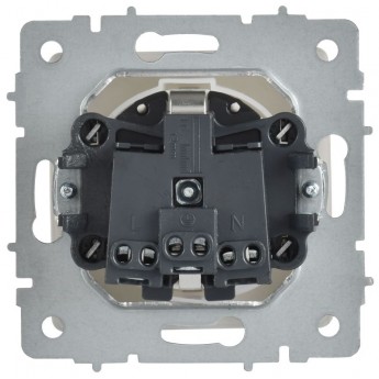 Розетка IEK BRITE BR-R16-16-44-K91 РСбш10-3-44-БрАБ 16А белая