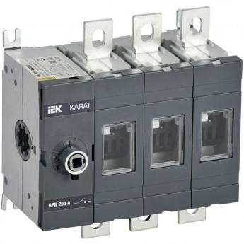 Выключатель-разъединитель IEK KARAT KA-VR10-3-0200 ВРК 3п 200А без рукоятки