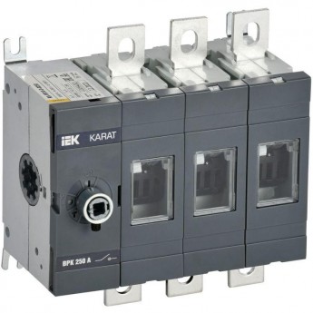 Выключатель-разъединитель IEK KARAT KA-VR10-3-0250 ВРК 3п 250А без рукоятки