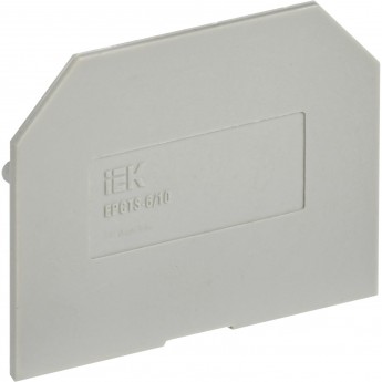 Заглушка IEK для CTS 6/10мм2 серая