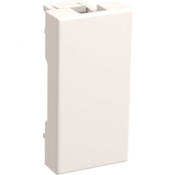 Заглушка IEK ЗК-00-01-П на 1 модуль белая - CKK-40D-Z01-K01